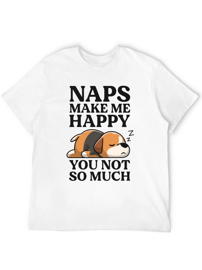 Dogs Make Me Happy T-Shirt