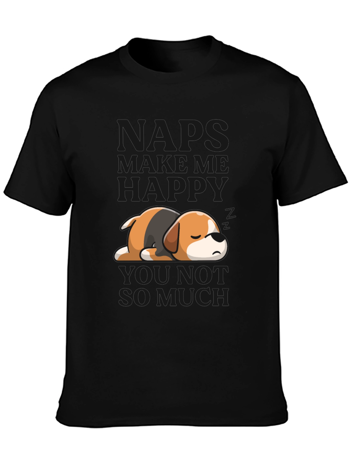 Dogs Make Me Happy T-Shirt