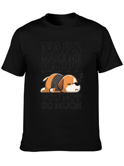 Dogs Make Me Happy T-Shirt