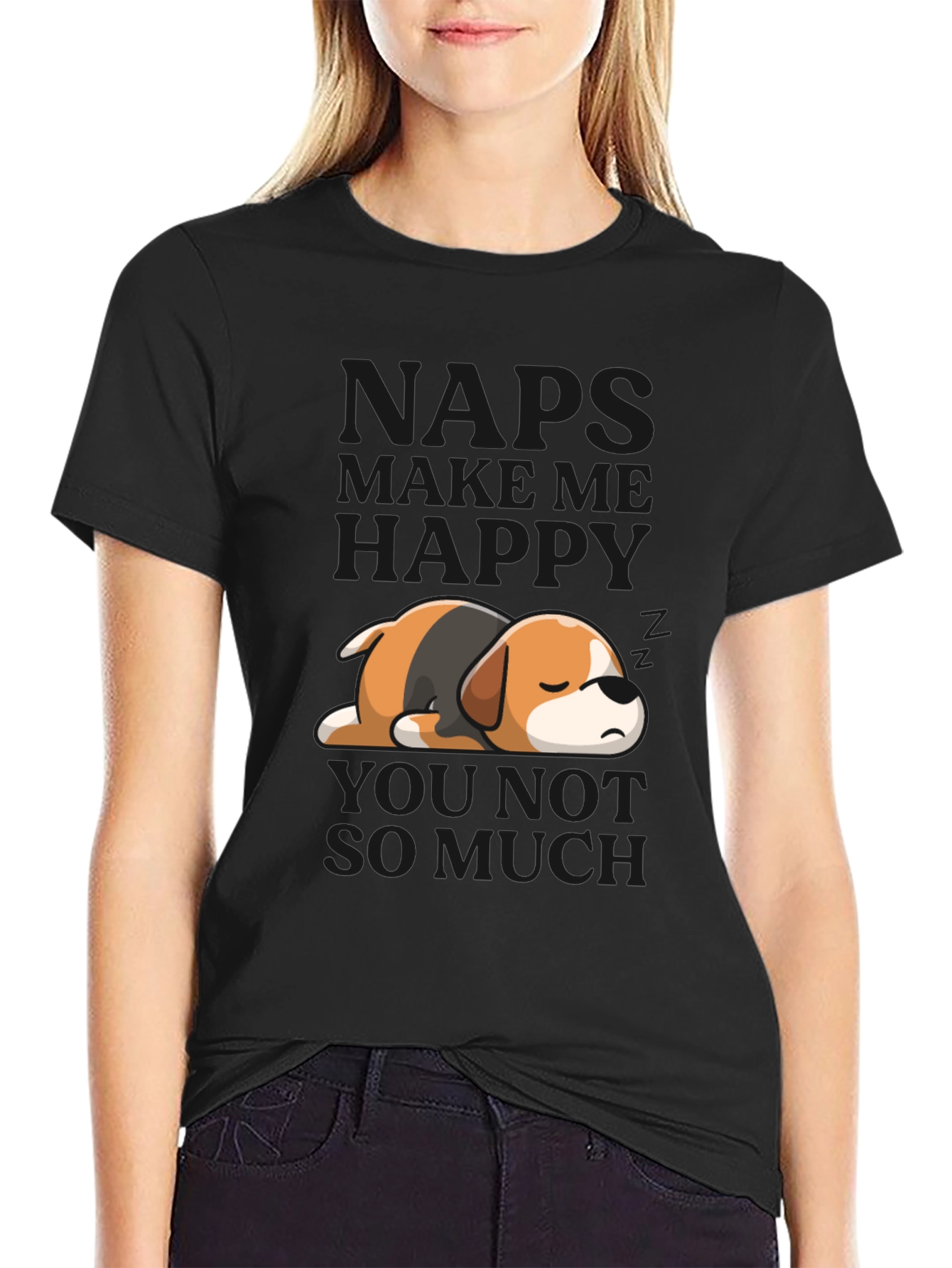 Dogs Make Me Happy T-Shirt