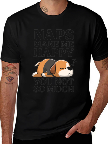 Dogs Make Me Happy T-Shirt