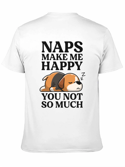 Dogs Make Me Happy T-Shirt