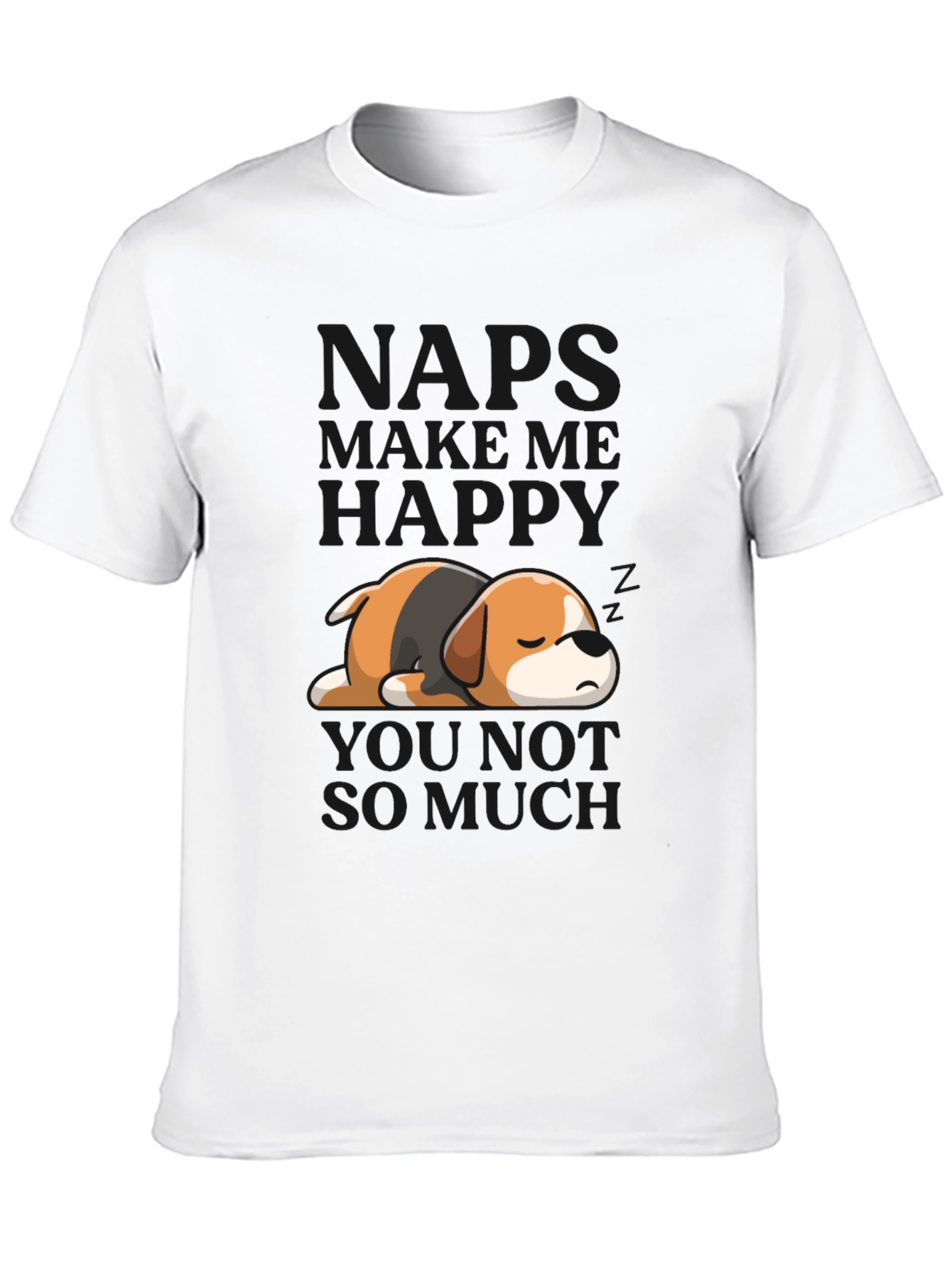 Dogs Make Me Happy T-Shirt