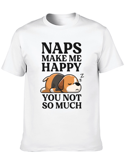 Dogs Make Me Happy T-Shirt