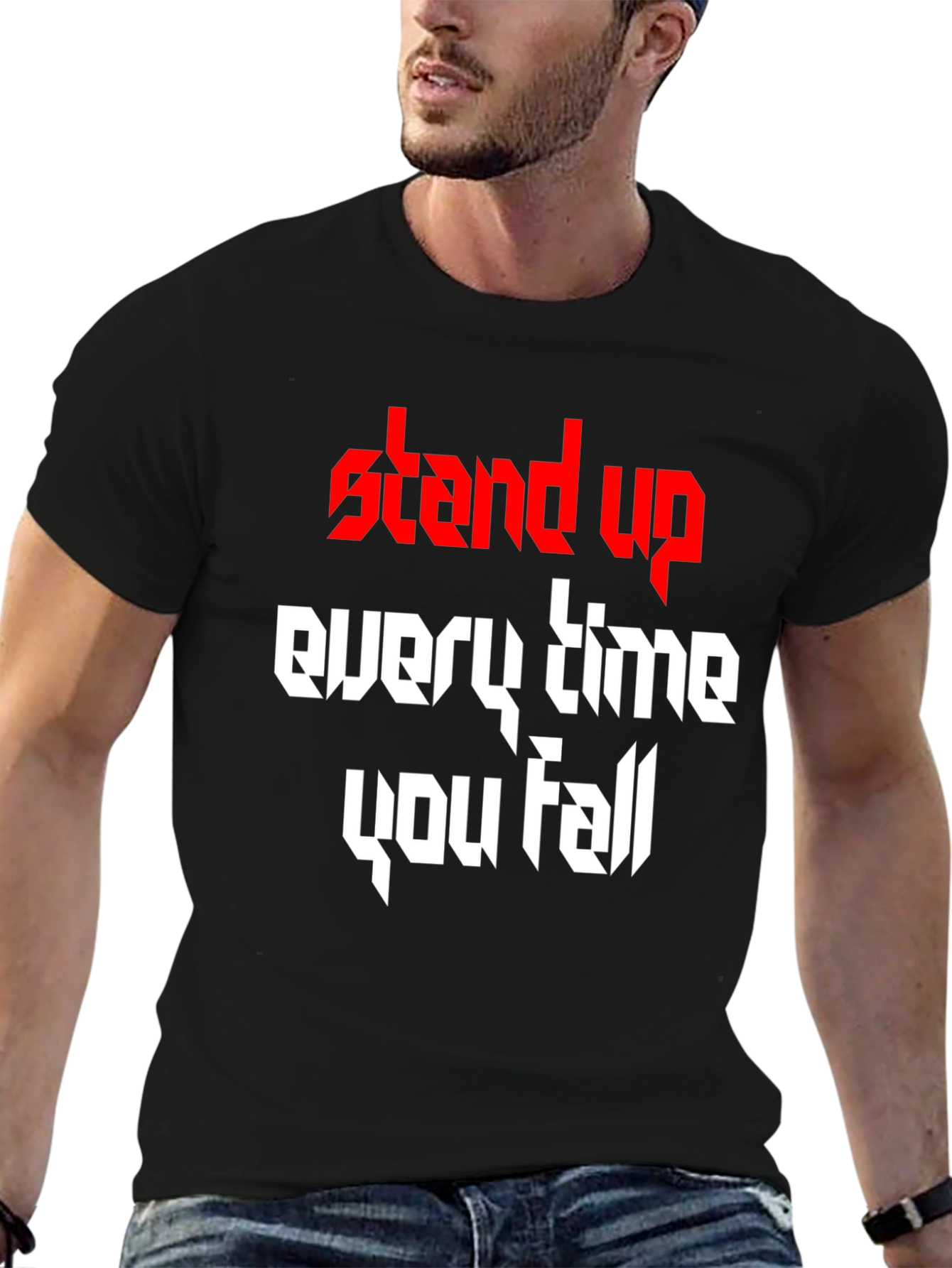 Stand Up T-Shirt - Inspirational Graphic Tee