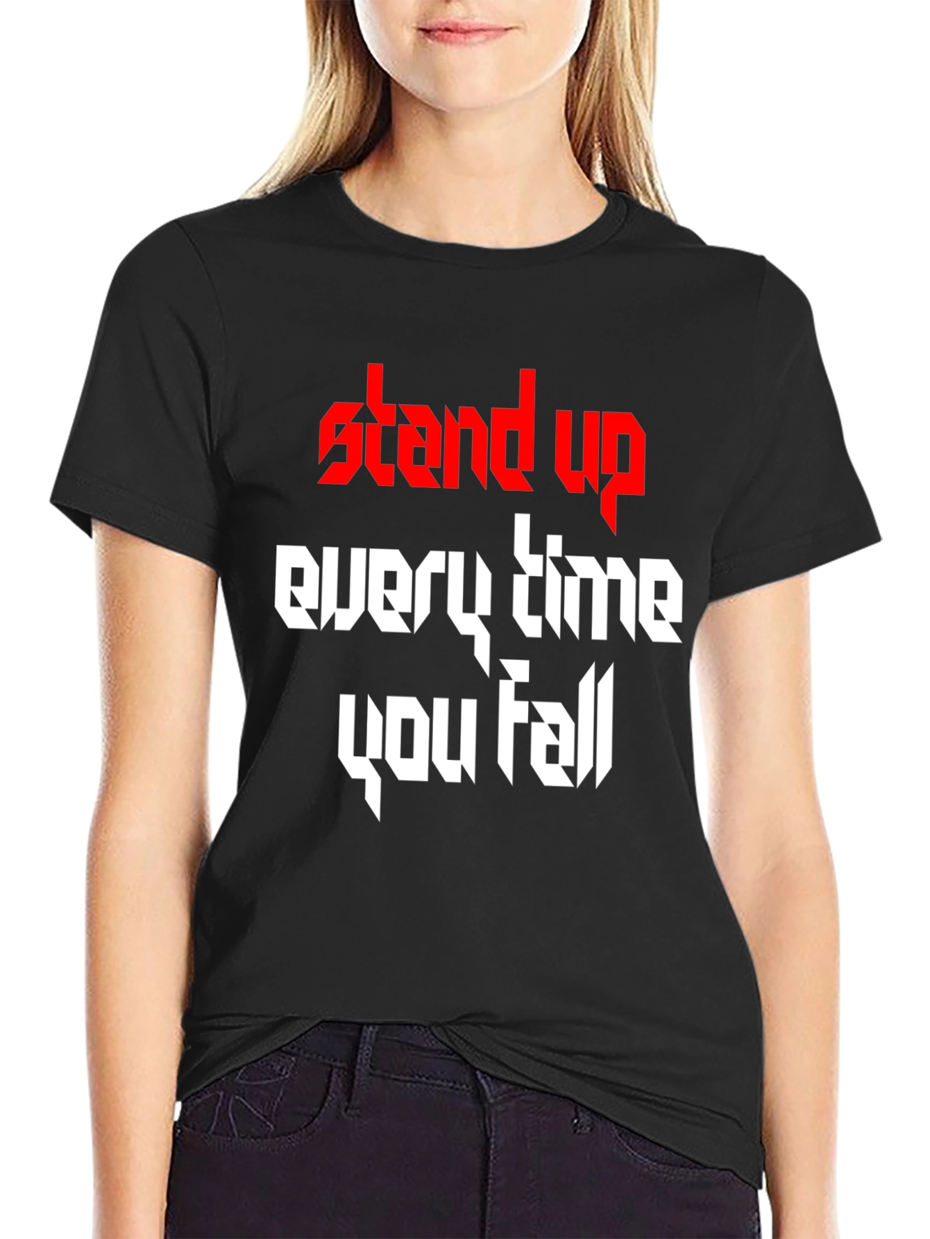 Stand Up T-Shirt - Inspirational Graphic Tee