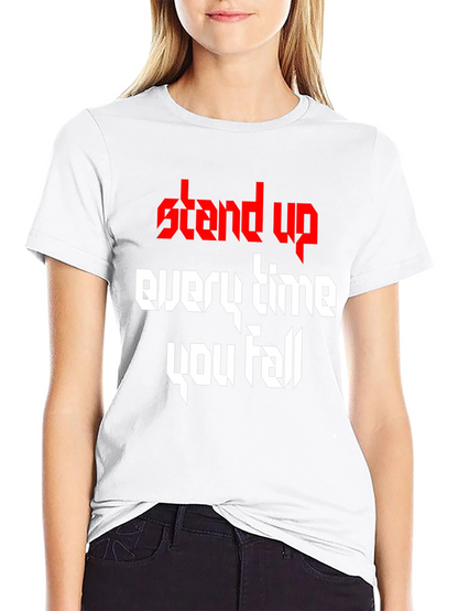 Stand Up T-Shirt - Inspirational Graphic Tee
