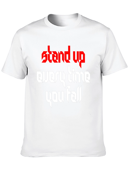 Stand Up T-Shirt - Inspirational Graphic Tee