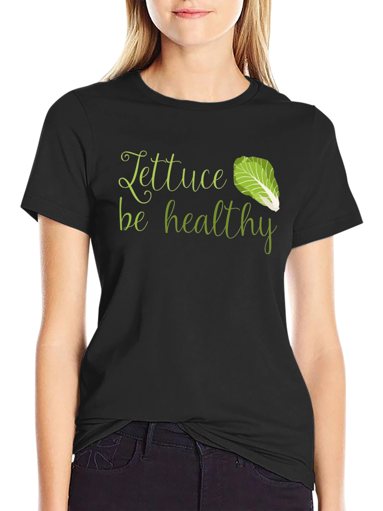 Lettuce Be Healthy T-Shirt - Unisex