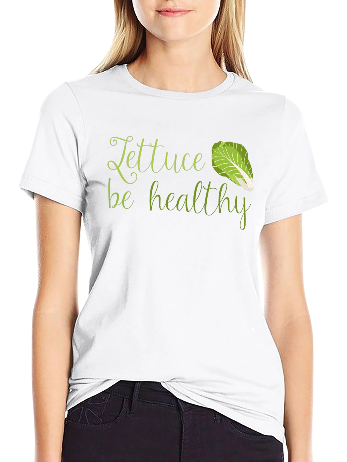 Lettuce Be Healthy T-Shirt - Unisex