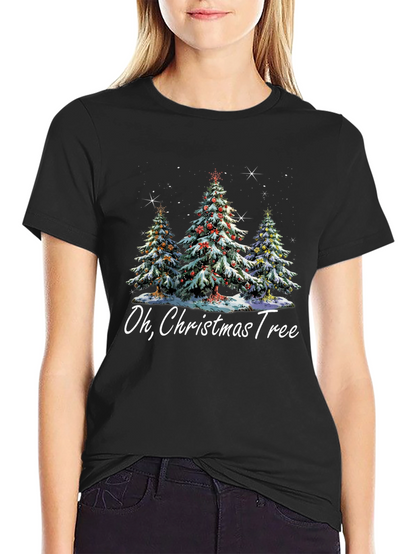 Oh Christmas Tree T-Shirt Holiday Apparel