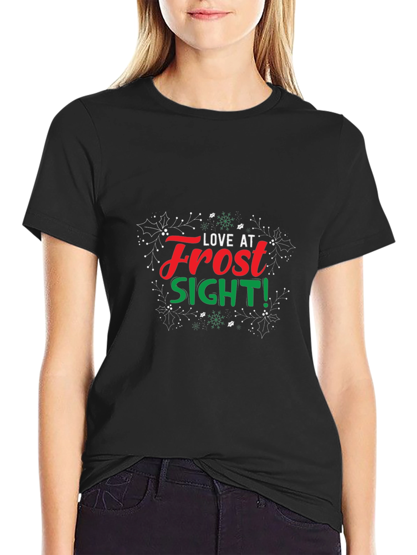Love At Frost Sight Christmas Graphic Tee