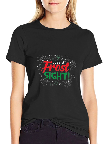 Love At Frost Sight Christmas Graphic Tee