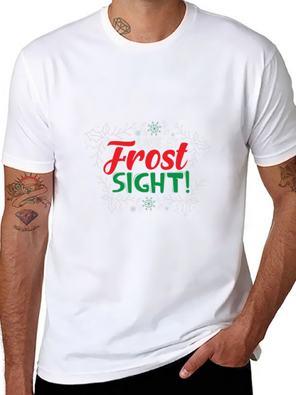 Love At Frost Sight Christmas Graphic Tee