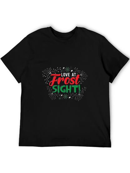 Love At Frost Sight Christmas Graphic Tee