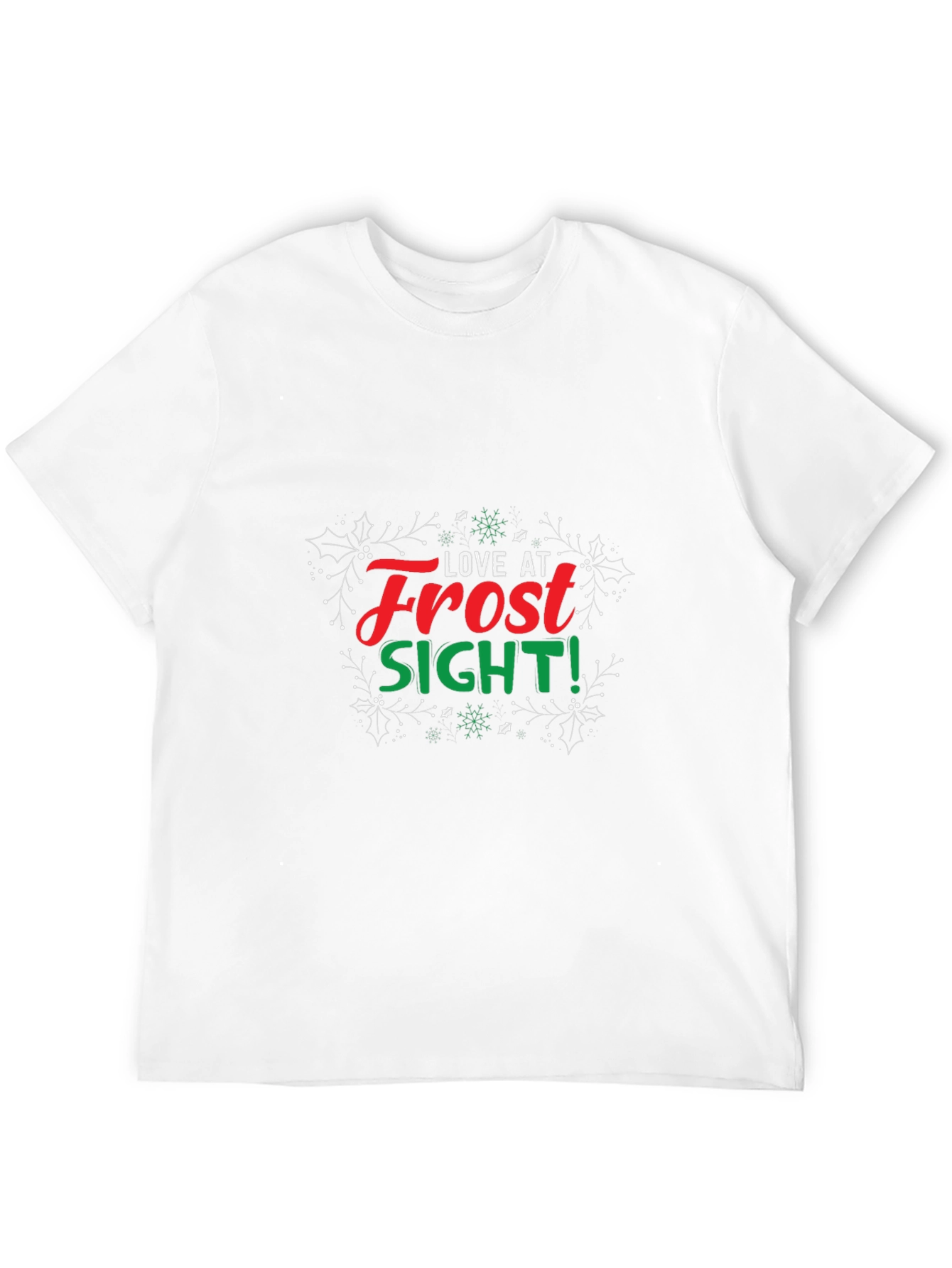 Love At Frost Sight Christmas Graphic Tee