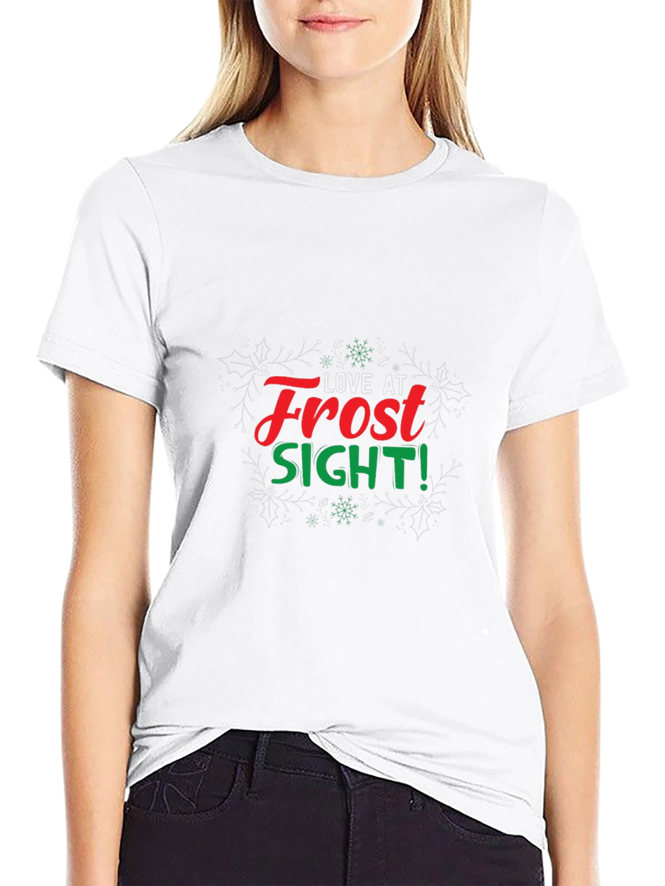 Love At Frost Sight Christmas Graphic Tee