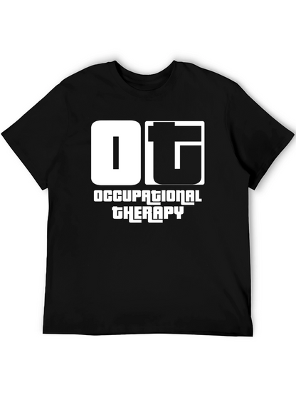 OT Occupational Therapy T-Shirt - Black