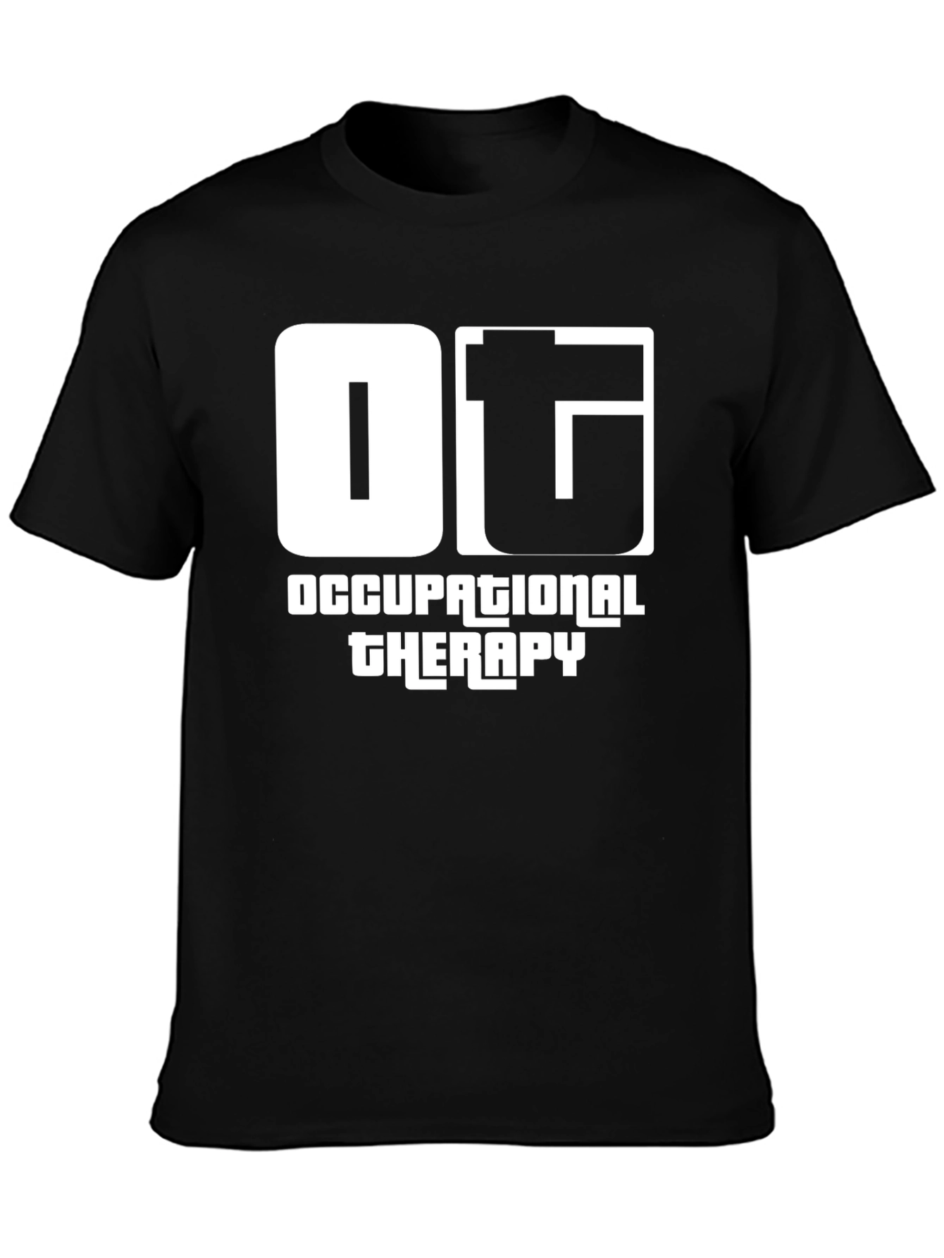 OT Occupational Therapy T-Shirt - Black
