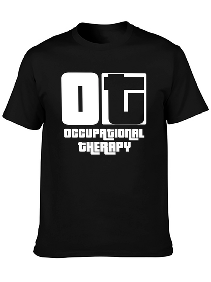 OT Occupational Therapy T-Shirt - Black