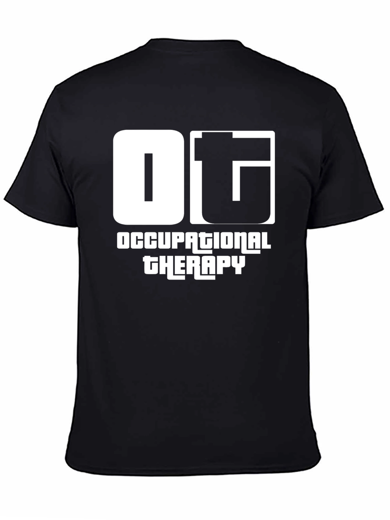 OT Occupational Therapy T-Shirt - Black