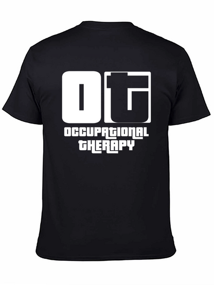 OT Occupational Therapy T-Shirt - Black