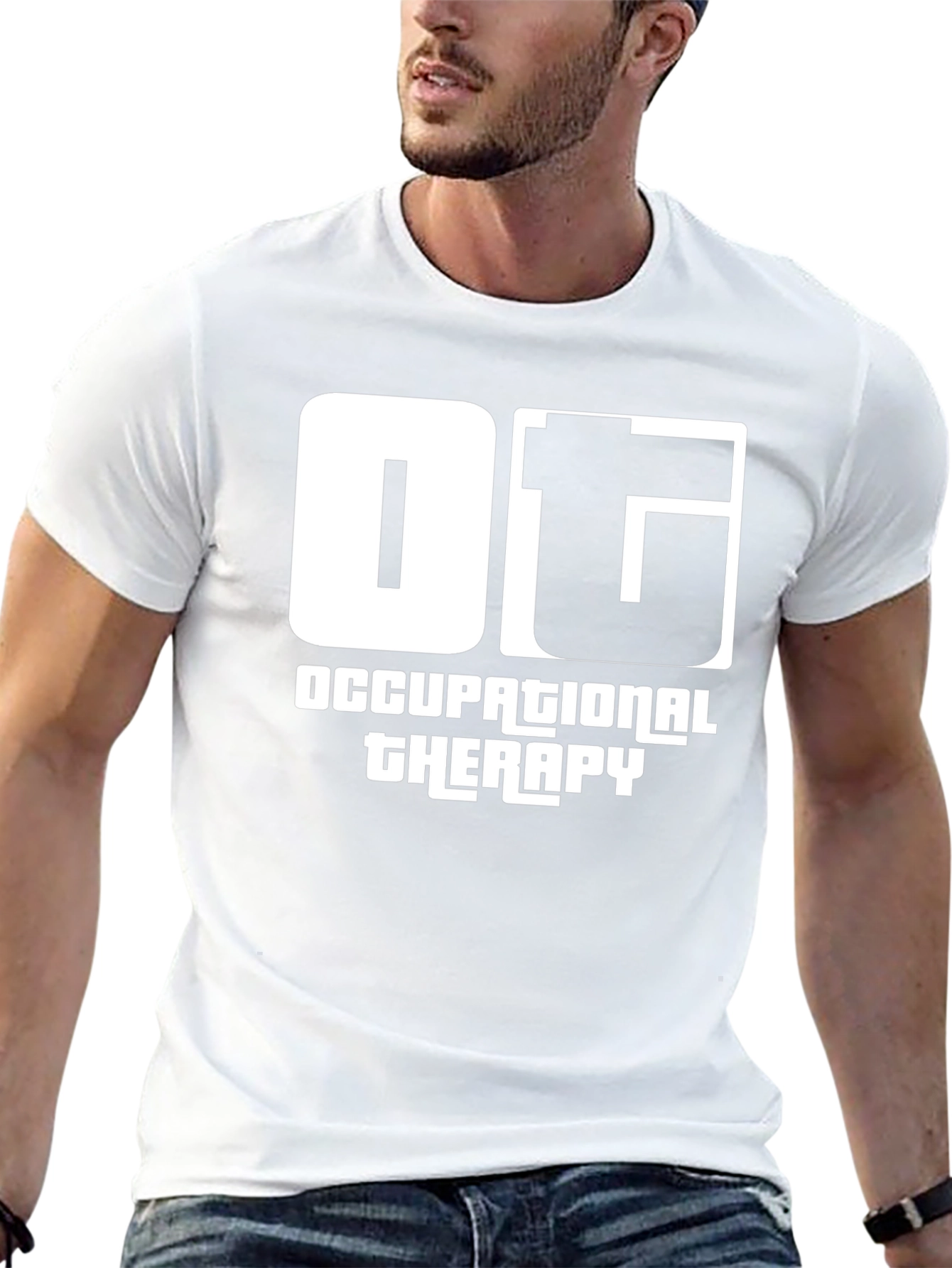 OT Occupational Therapy T-Shirt - Black