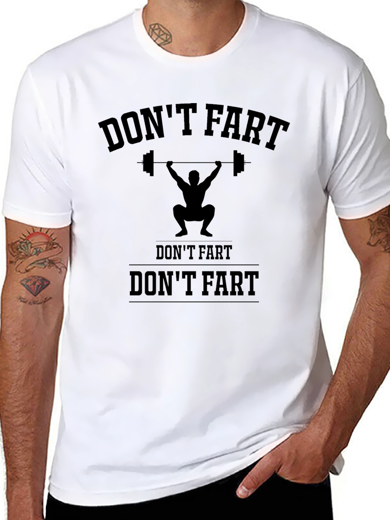 Dont Fart Gym Workout T-Shirt