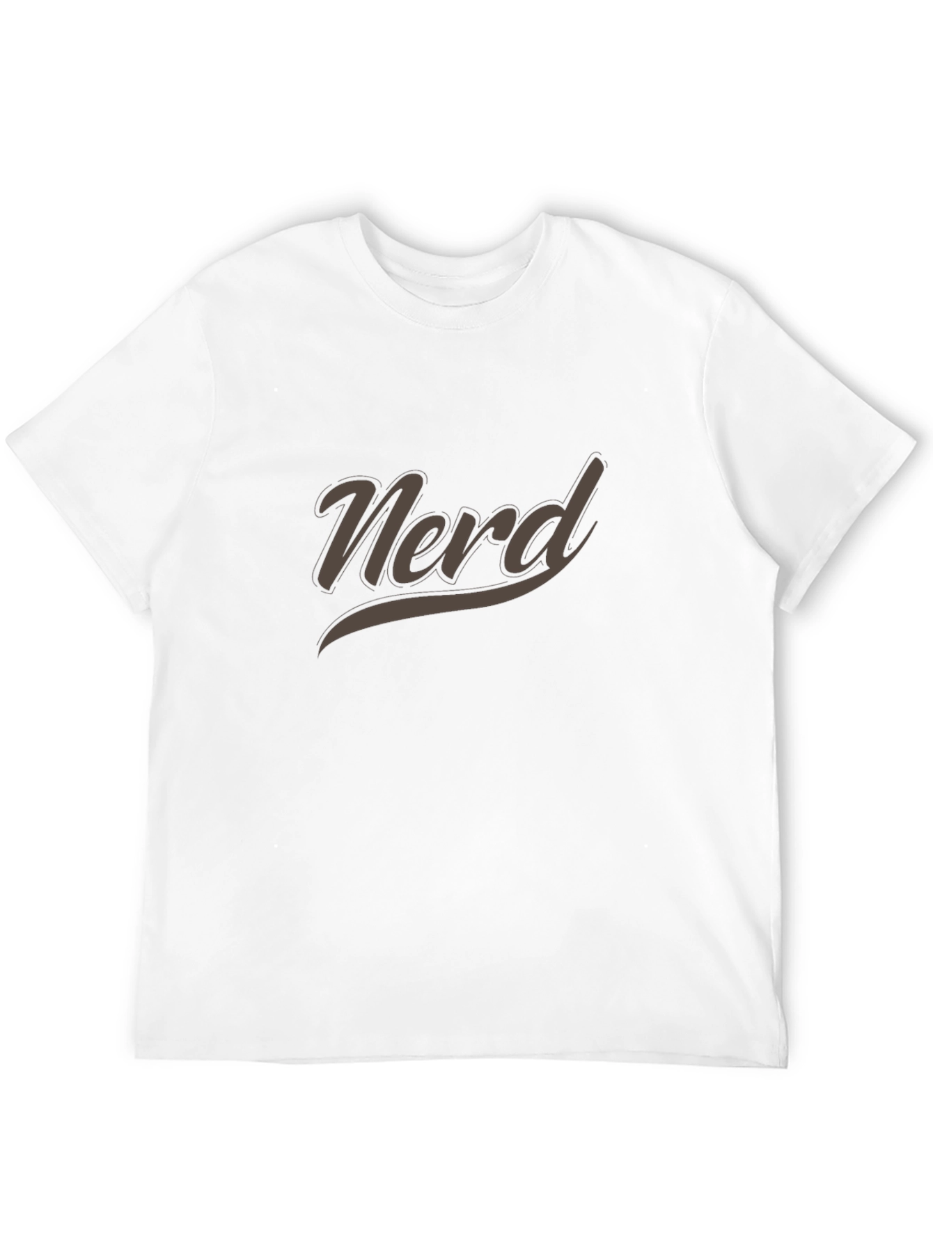 Nerd Graphic T-Shirt - Casual Short Sleeve Tee