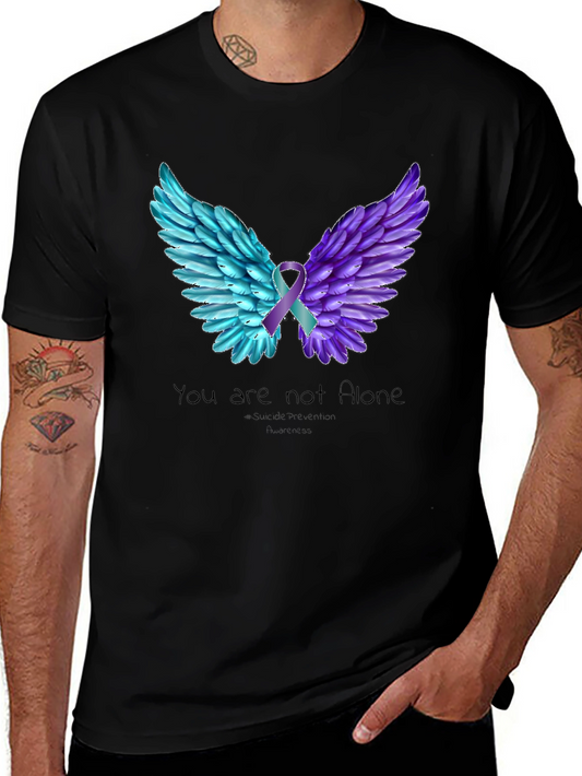 You Are Not Alone Wings T-Shirt