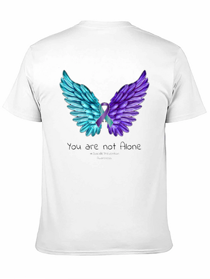 You Are Not Alone Wings T-Shirt