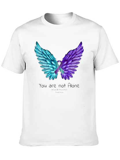 You Are Not Alone Wings T-Shirt