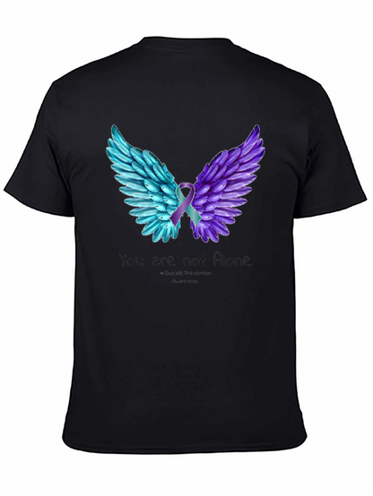You Are Not Alone Wings T-Shirt