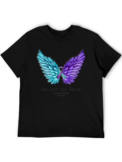 You Are Not Alone Wings T-Shirt