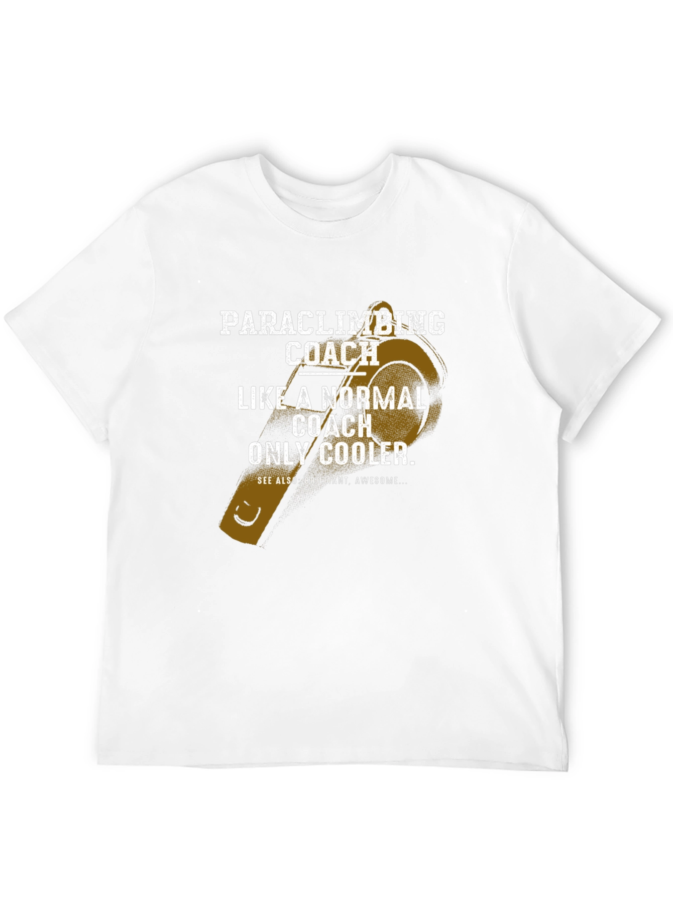 Paraclimbing Coach T-Shirt - Cool and Awesome!