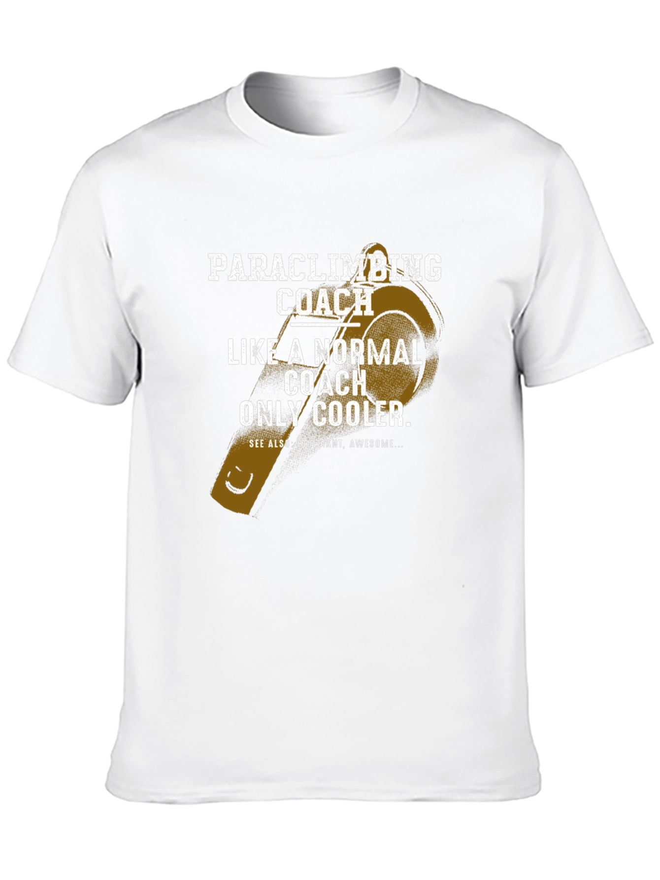 Paraclimbing Coach T-Shirt - Cool and Awesome!