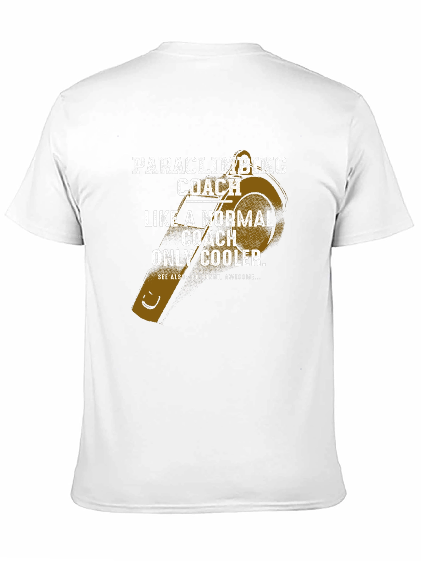 Paraclimbing Coach T-Shirt - Cool and Awesome!