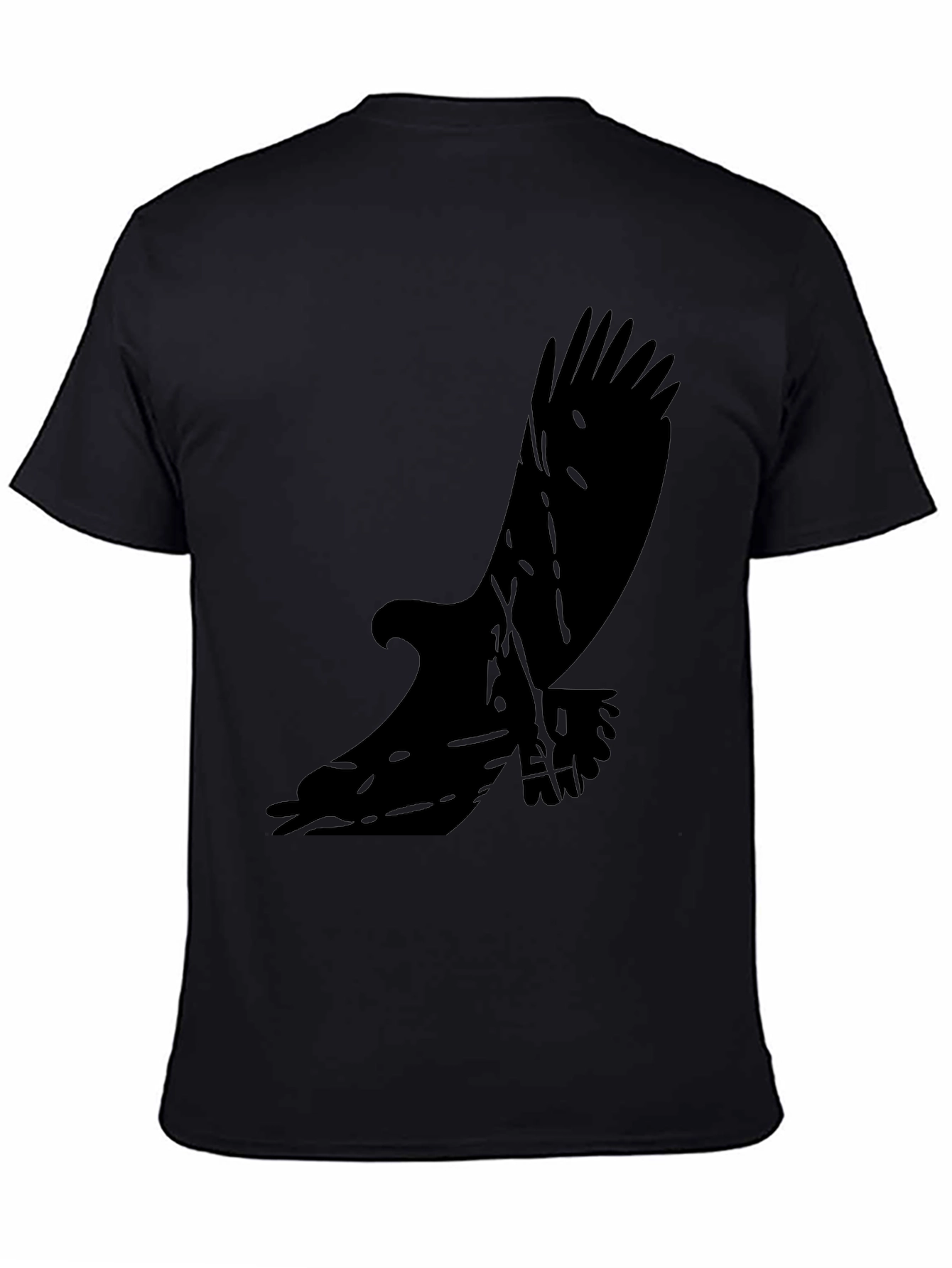 Black Eagle Graphic Tee - Stylish Mens T-Shirt