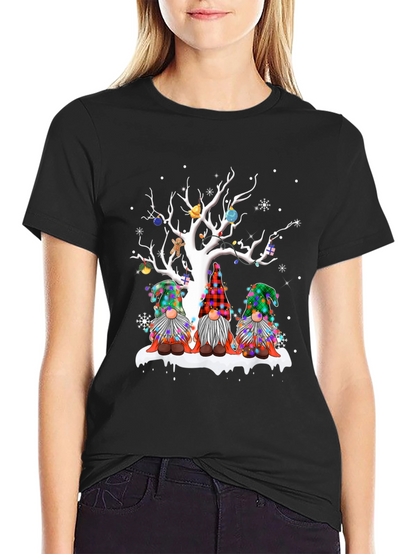 Festive Gnome Christmas T-Shirt