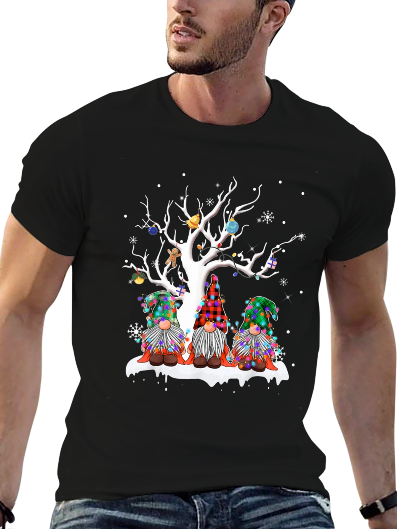Festive Gnome Christmas T-Shirt