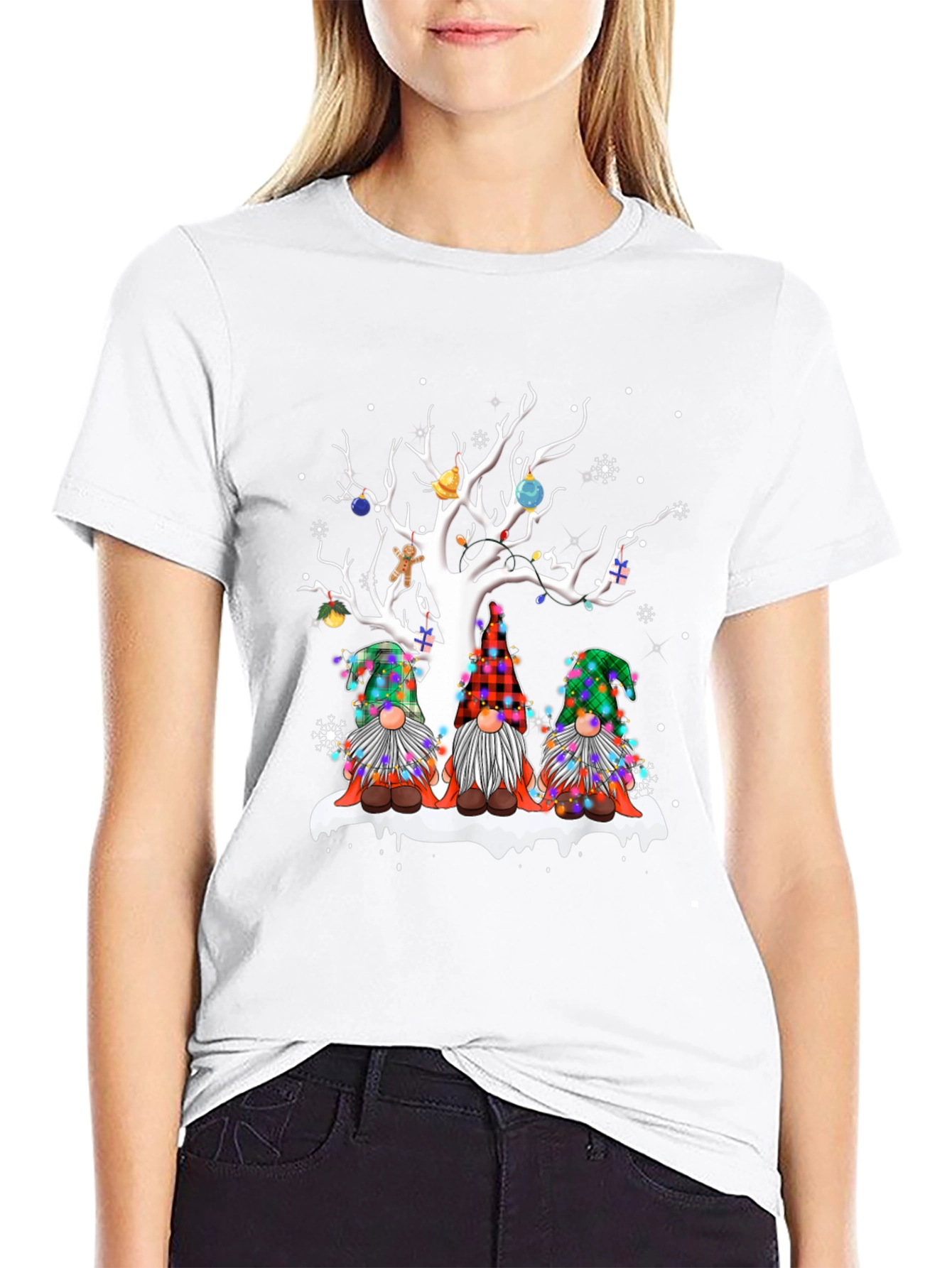 Festive Gnome Christmas T-Shirt