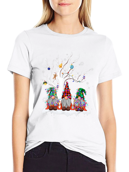 Festive Gnome Christmas T-Shirt
