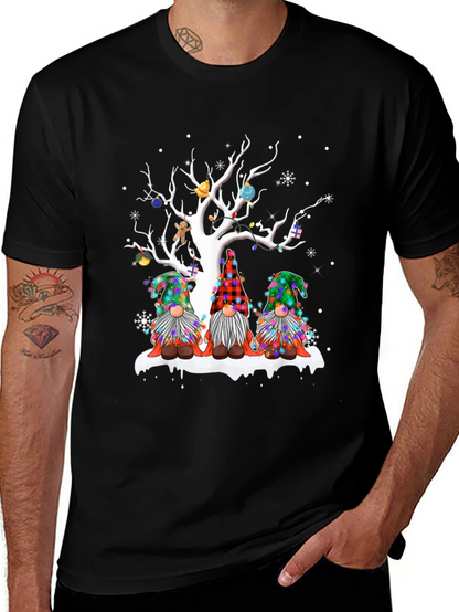 Festive Gnome Christmas T-Shirt