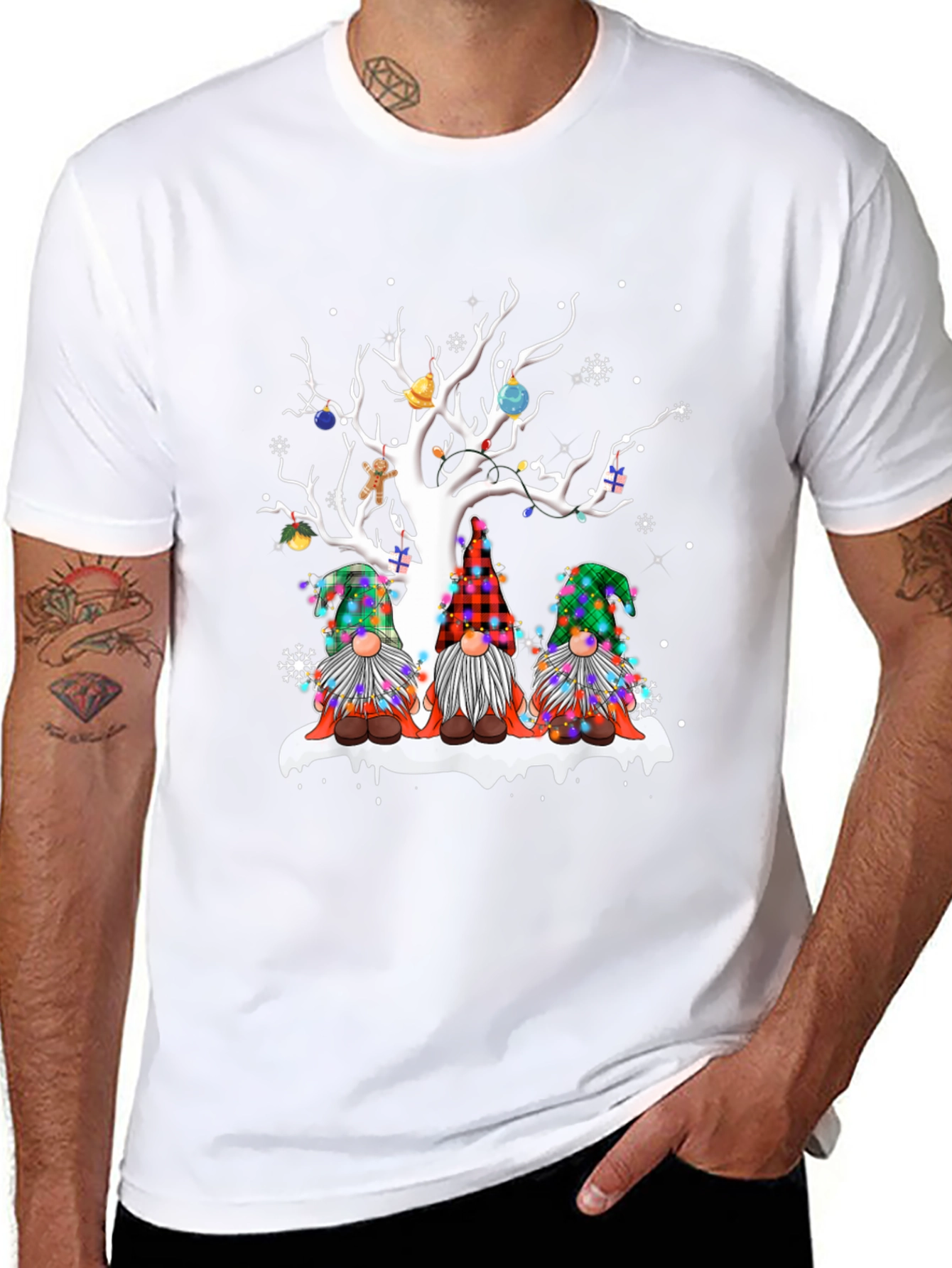 Festive Gnome Christmas T-Shirt