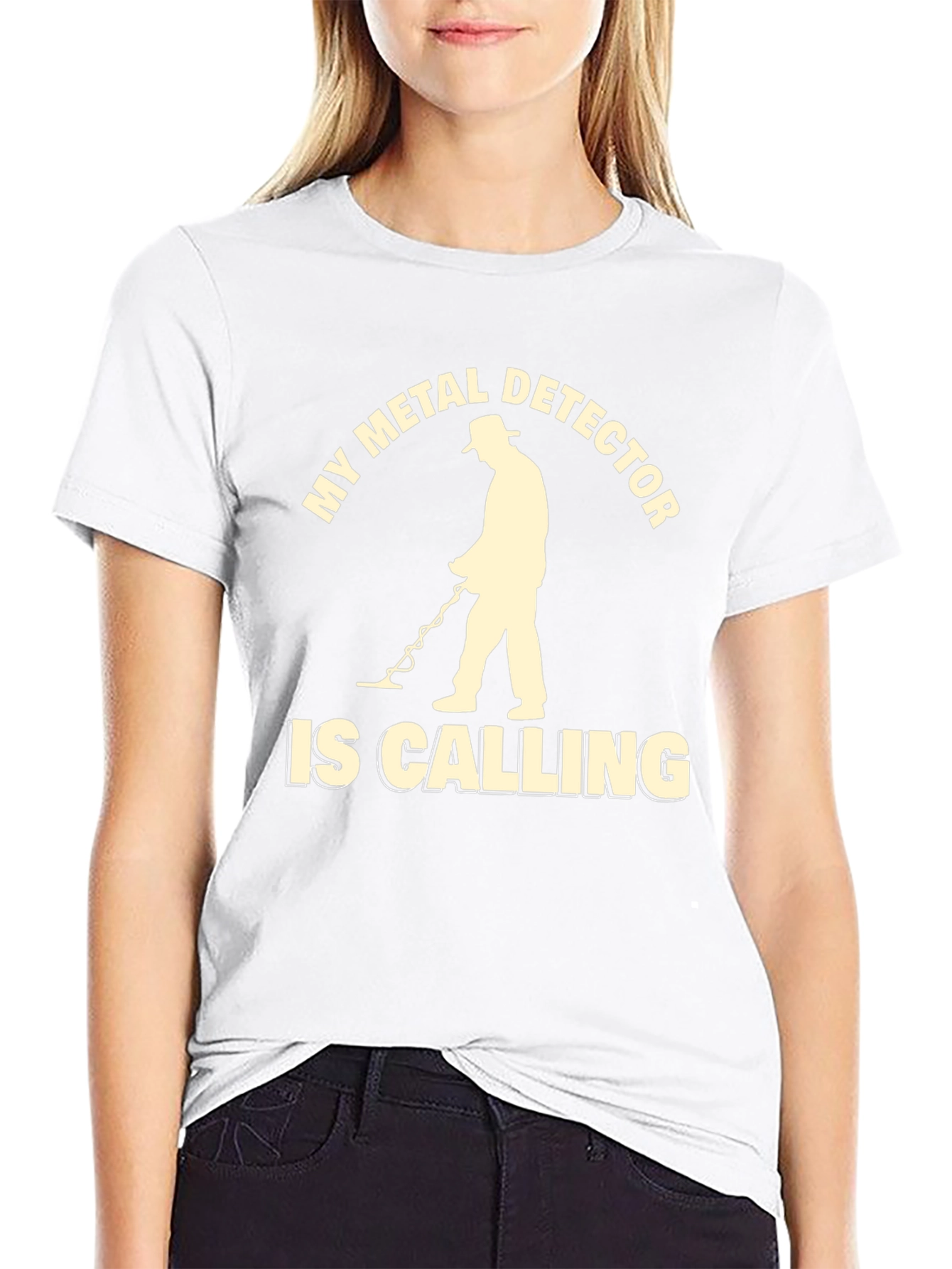 Metal Detector Calling T-Shirt