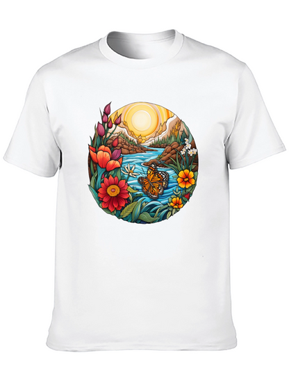 Nature Inspired Graphic T-Shirt