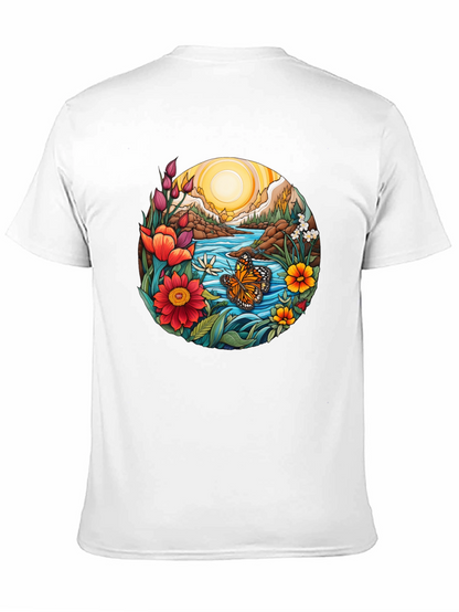 Nature Inspired Graphic T-Shirt