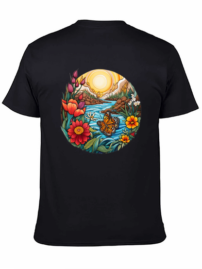 Nature Inspired Graphic T-Shirt