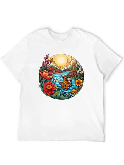 Nature Inspired Graphic T-Shirt