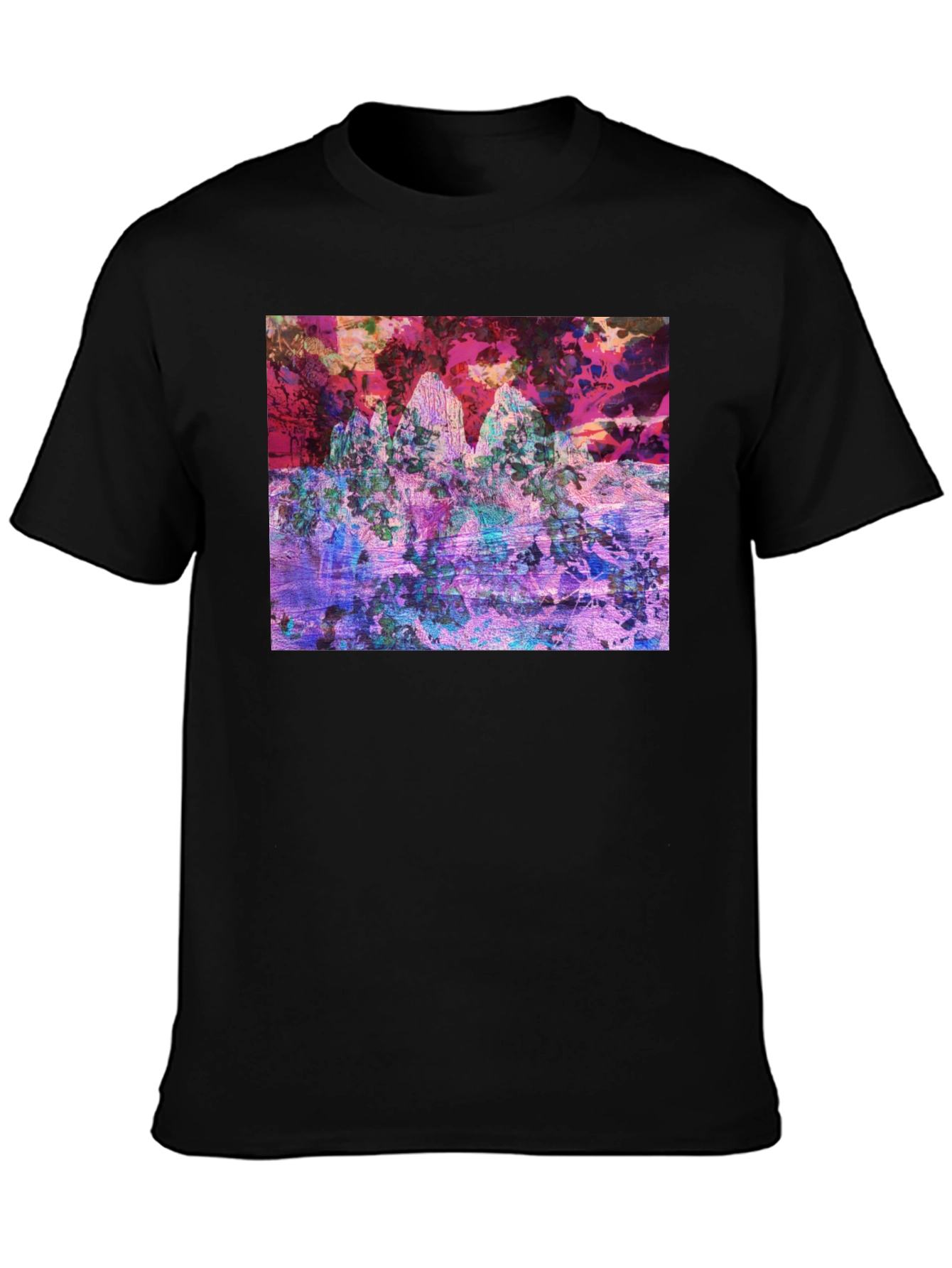Abstract Mountain T-Shirt